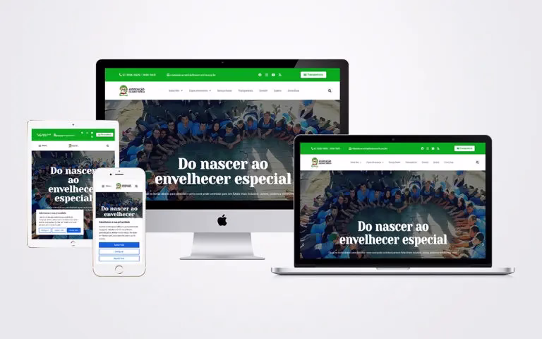 Associação Juliano Varela - Portal institucional para associação beneficente