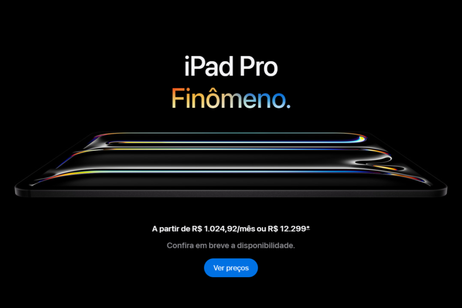 Novo iPad Pro: A Revolução Tecnológica na Palma da Sua Mão