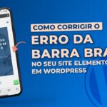 Borda branca no Elementor